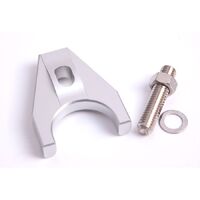Billet Distributor Hold Down Clamp - Silver