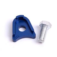 Billet Distributor Hold Down Clamp - Blue