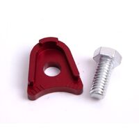 Billet Distributor Hold Down Clamp - Red