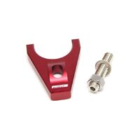 Billet Distributor Hold Down Clamp - Red