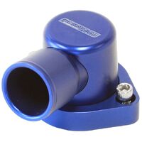 Billet 90 Thermostat Housing - Blue