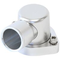 Billet 90 Thermostat Housing - Silver