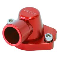 Billet Thermostat Housing - Red