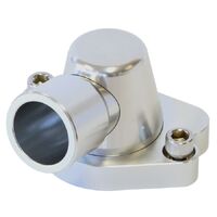 Billet Thermostat Housing - Silver