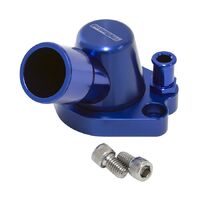 253 308 HOLDEN THERMOSTAT HOUSING BLUE W/HEATER SWIVEL Aeroflow - AF 64-2091