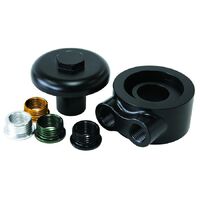 Billet Oil Filter Block Adapter