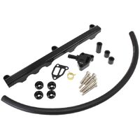 Nissan S14 and S15 SR20 Billet EFI Fuel Rail - Black