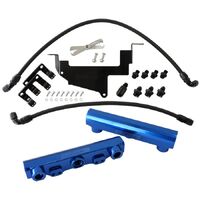 Subaru, Toyota, Scion FA20 Billet EFI Fuel Rail Kit - Blue