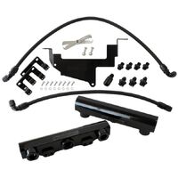Subaru, Toyota, Scion FA20 Billet EFI Fuel Rail Kit - Black
