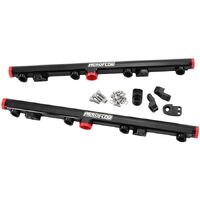 GM LS1 LS2 LS3 Billet EFI Fuel Rails (Black)