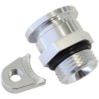 Fuel Pressure Regulator Adapter - Silver