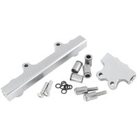 Mazda Series 4,5 13B Billet EFI Fuel Rails - Silver