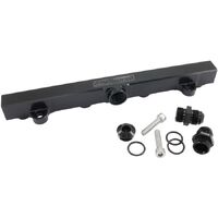 Mitsubishi Evolution 4-9 4G63 Billet EFI Fuel Rails - Black