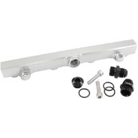 Mitsubishi Evolution 4-9 4G63 Billet EFI Fuel Rails - Silver