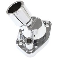 Billet 45 Swivel Thermostat Housing, Chrome Finish