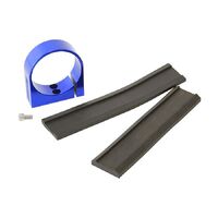 Single Billet Fuel Pump Bracket - Blue