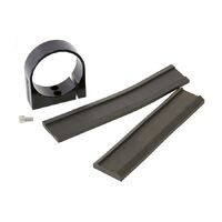 Single Billet Fuel Pump Bracket - Black