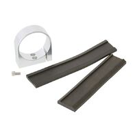 Single Billet Fuel Pump Bracket - Silver