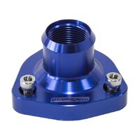 Billet Thermostat Housing - Blue