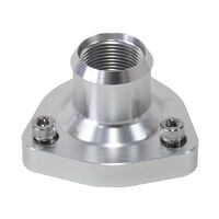 Billet Thermostat Housing - Silver