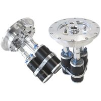 Billet Triple Fuel Pump Hanger - Polished