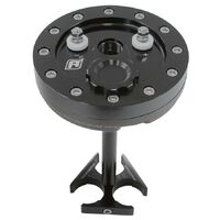 Billet Triple 39mm Fuel Pump Hanger - Black