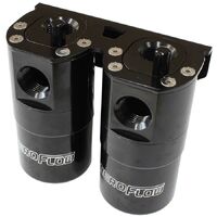 Billet Universal Dual Air / Oil Separator