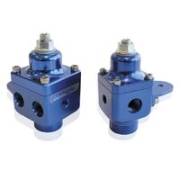Billet 2-Port Carburettor Fuel Pressure Regulator -8 ORB