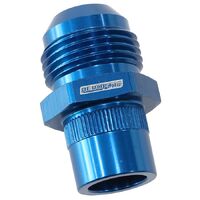 Press In Cover Breather Adapter - Blue