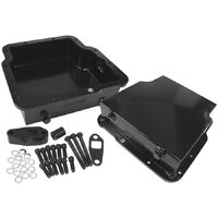3.25" Deep Fabricated Transmission Pan including Filter Extension