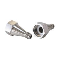 Nitrous Bottle Adapter with Filter -6AN
