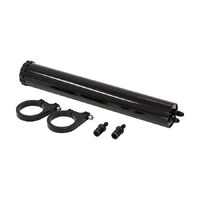 Billet Aluminium Radiator Over Flow Tank - Black
