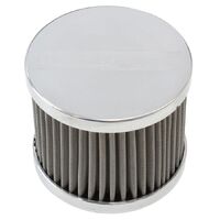 Stainless Steel Billet Breather with -8AN Female Thread