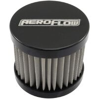 Stainless Steel Small Billet Breather with -10AN Female Thread