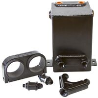 Dual EFI Pump Surge Tank Kit - Black
