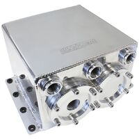 Dual EFI Pump Surge Tank - Polished
