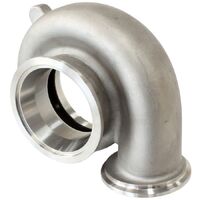 Boosted .82 A/R Dual V-Band Turbo Exhaust Housing, Suits Boosted 6662 Turbochargers