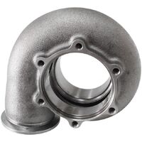 Boosted .83 A/R Dual V-Band Turbo Exhaust Housing, Suits Boosted 6766 Turbochargers