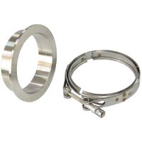 Boosted Turbine Outlet 4.61" O.D Stainless Steel V-Band Kit