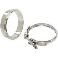 Boosted Turbine Outlet 4.50" O.D Stainless Steel V-Band Kit