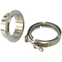 Boosted Compressor Outlet 4.24" O.D Stainless Steel V-Band Kit
