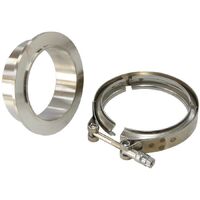 Boosted Compressor Outlet 4.24" O.D Stainless Steel V-Band Kit