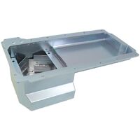 Fabricated GM LS Rear Sump Oil Pan with Oil Filter Attachment