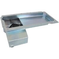 Fabricated GM LS Front Sump Oil Pan with Oil Filter Attachment