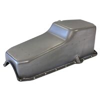 Chevrolet R/H Dipstick Standard Replacement Oil Pan, Raw Finish