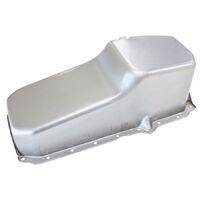 Chevrolet Late 1986 On Standard Replacement Oil Pan, Raw Finish