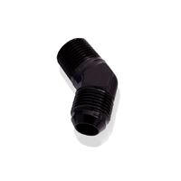 45 NPT to Male Flare Adapter 1" to -20AN
