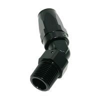 Male NPT Taper Swivel 45 Hose End 1/4" to -6AN
