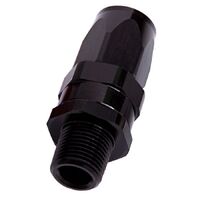Male NPT Taper Swivel Straight Hose End 3/8" to -6AN