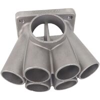 6 into 1 Oval Turbo Merge Collector, T4 Twin Entry Flange